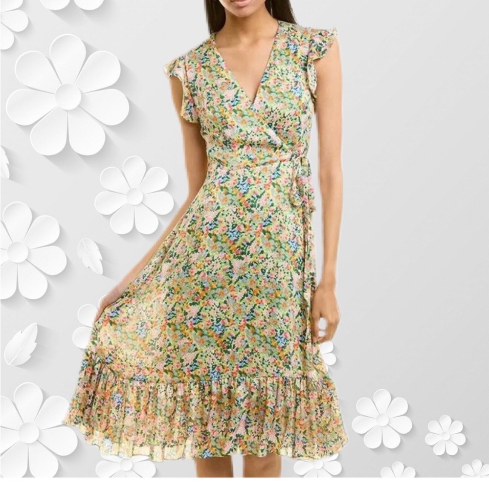 Floral dress, size 4